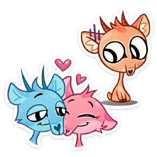 Sticker Дикдик от @TgSticker - 11