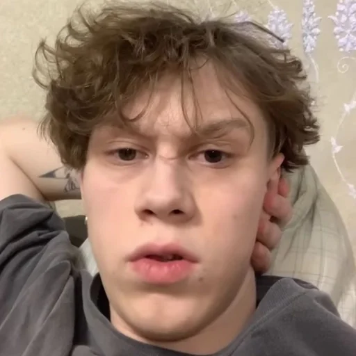 person human face cheek