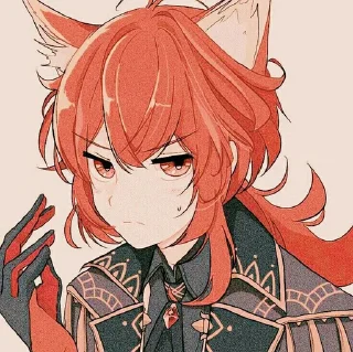 Sticker дилюк лучшее солнышко. - 9