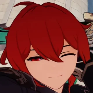 Sticker милашкrrr дилюк @soskamakaka - 8