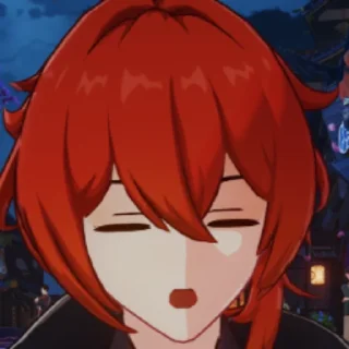 Sticker милашкrrr дилюк @soskamakaka - 11