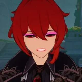 Sticker милашкrrr дилюк @soskamakaka - 2