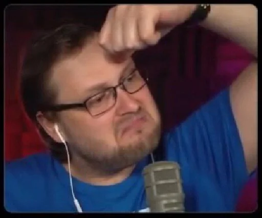 person human face glasses