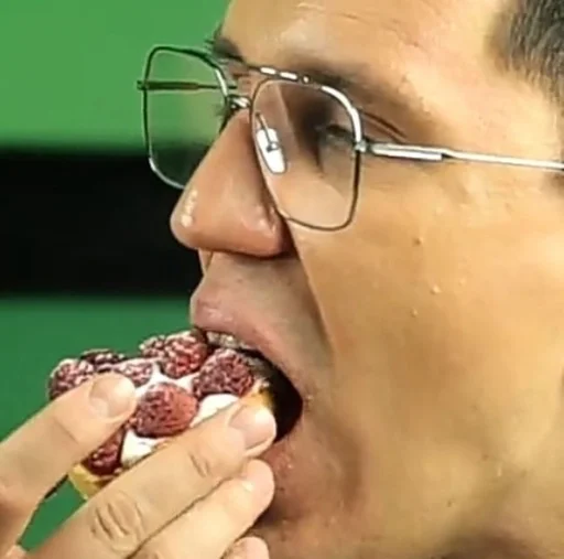 Человек человеческое лицо фаст-фуд