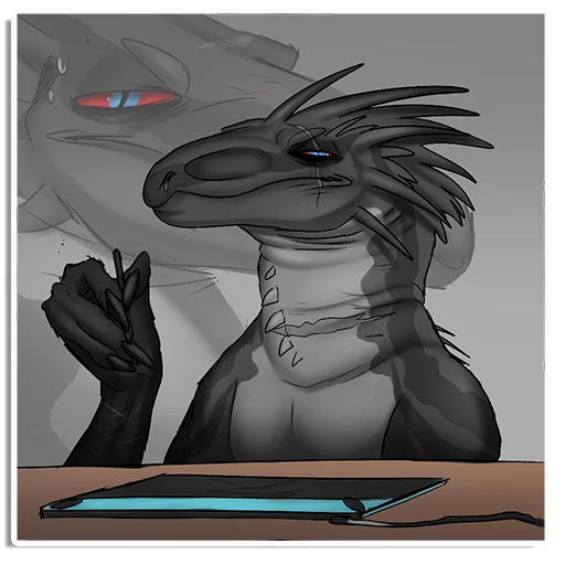 Стикер Dallah in a nutshell - 1