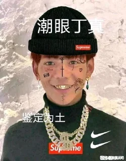 Стикер 丁 真 宇 宙 - 0