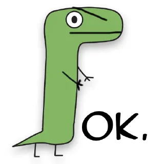 Стикер Динозавр Геннадий 🦖 - 8