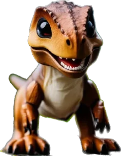 Sticker Милые динозавры от @cats_Crystal - 0