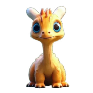 Sticker Милые динозавры от @cats_Crystal - 9