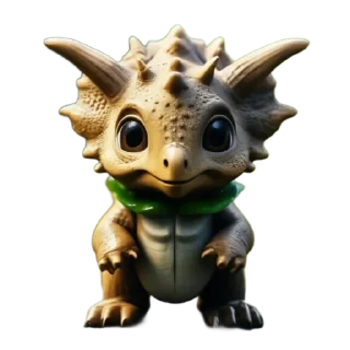 Sticker Милые динозавры от @cats_Crystal - 1