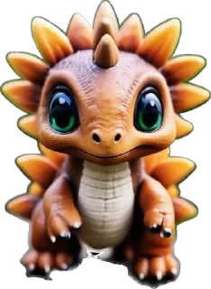 Sticker Милые динозавры от @cats_Crystal - 4