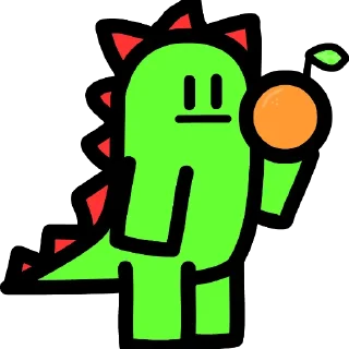 Стикер Динозевр - 0