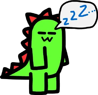 Стикер Динозевр - 8