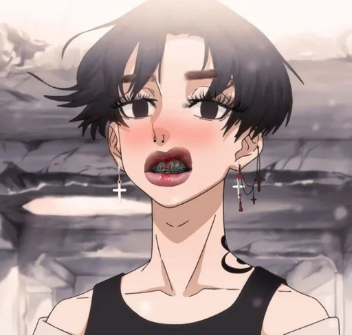 аниме мультфильм cg иллюстрация