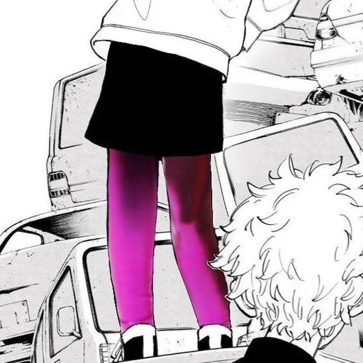 эскиз рисование аниме