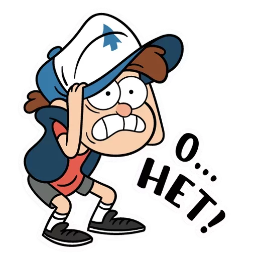 Стикер Диппер - Gravity Falls (@TgSticker) - 7