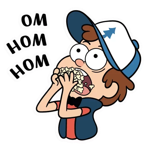 Стикер Диппер - Gravity Falls (@TgSticker) - 2