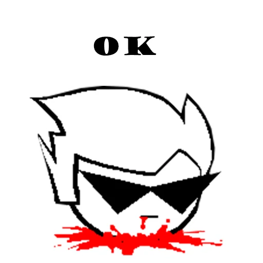 Sticker Dirk strider - 11