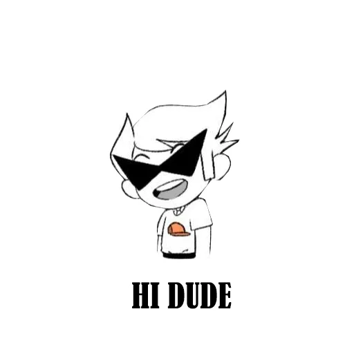 Sticker Dirk strider - 2