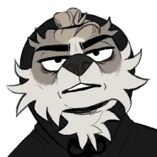 Sticker disaster lesbian dog - 2