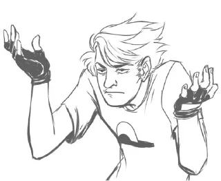 Стикер Dirk Strider good stickerpack - 11