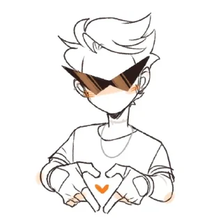 Стикер Dirk Strider good stickerpack - 7