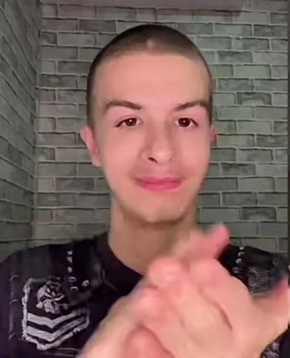 person human face wall