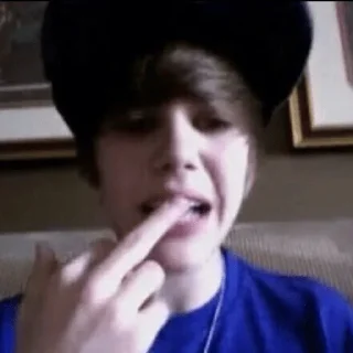 Стикер djusten bibir🔞 - 5