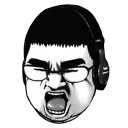 Стикер Detroit Metal City - 1