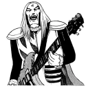 Стикер Detroit Metal City - 4