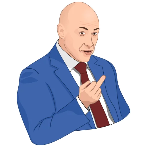 Стикер Дмитрий Гордон - 5