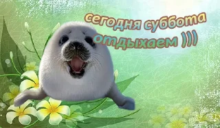 Sticker Дни недели: @nyashmyashstickers - 5