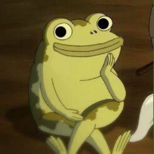 cartoon frog amphibian