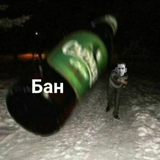 bottle soft drink snow