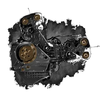 Sticker Ducati Moscow Club - 1