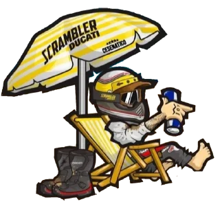 Sticker Ducati Moscow Club - 2