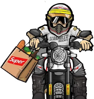 Sticker Ducati Moscow Club - 7