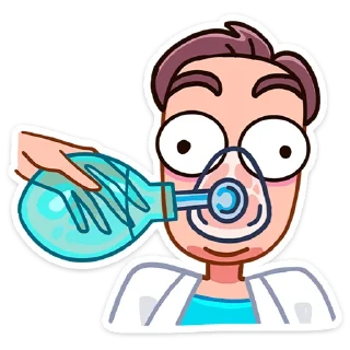 Стикер Доктор Алексеев от @TgSticker - 1