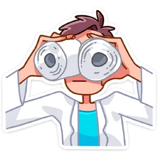 Стикер Доктор Алексеев от @TgSticker - 9