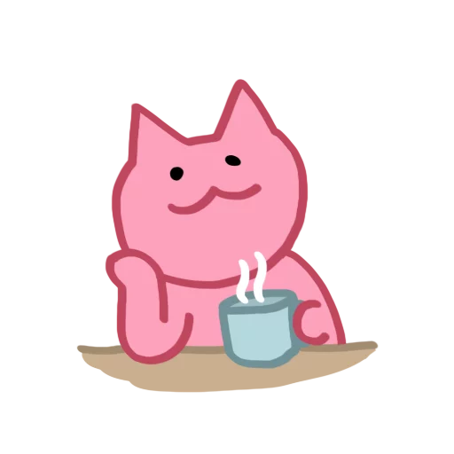 cat candle cartoon