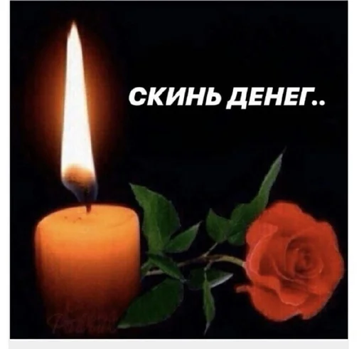 свеча воск роза