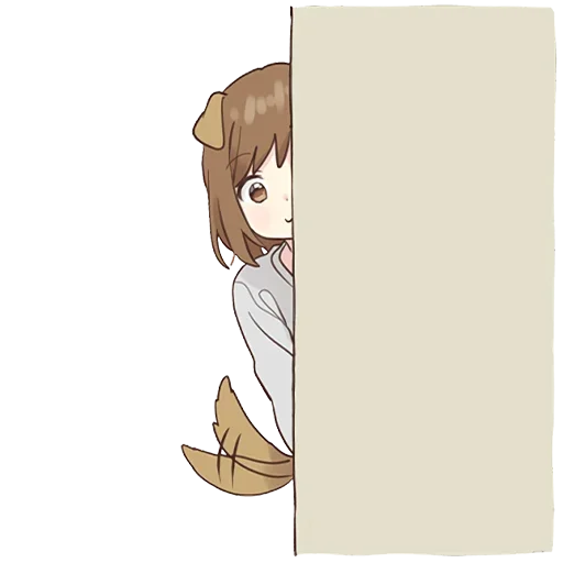 Sticker Собачка-тян @tg_sticks - 3