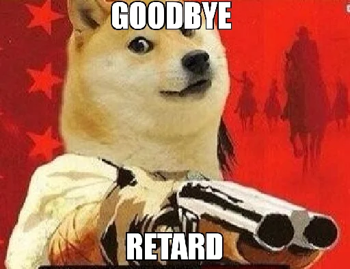 Стикер Dogetard Pack {By @MobiusS} - 10