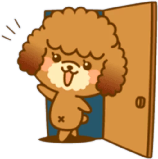 Стикер dogpudel - 1