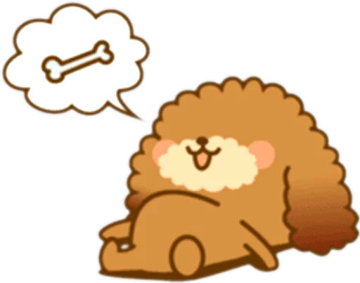 Стикер dogpudel - 1