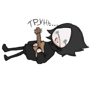 Sticker двадешный докугаку - 6