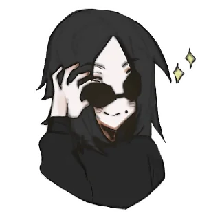 Sticker двадешный докугаку - 0