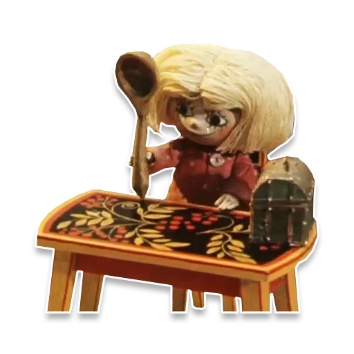 игрушка мультфильм статуэтка