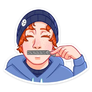 Sticker Думер Дэн :: @stickroom - 5