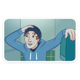 Sticker Думер Дэн :: @stickroom - 2